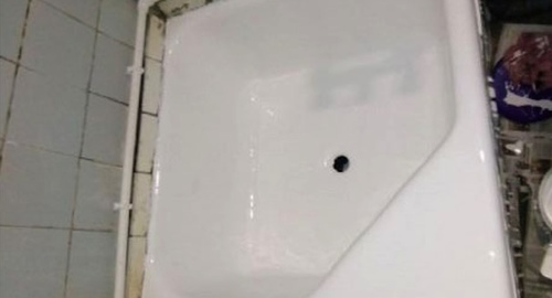 Обновление душевого поддона акрилом | Тырныауз